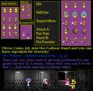 Chicka Sprites Chica Sprite by david-dent-jedai on DeviantArt
