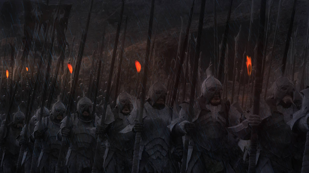 Uruk Army Marching 01 By TheOriginalMenyus On DeviantArt uruk-army-marching-01-by-theoriginalmenyus-on-deviantart