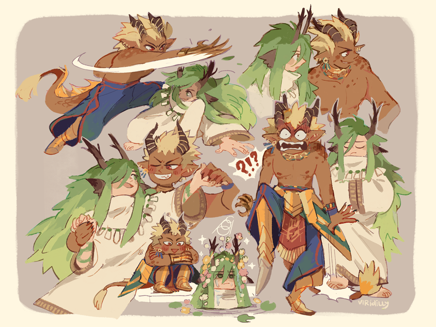 Barademon Com: Aug 2019 - barademons by Viridilly on DeviantArt