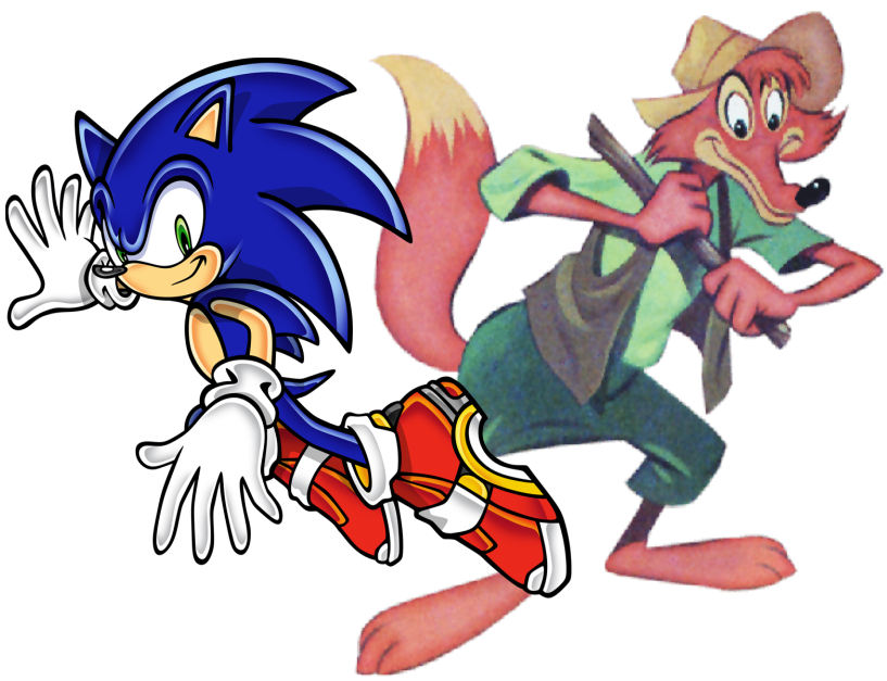 Brer Fox Vector Sonic and Brer Fox Render 3 by SonicisCool2023 on DeviantArt