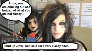 .:No Class:. Jinxx and Andy Sixx by WolfyLoveYou