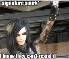 .:Signature Smirk:. Andy Sixx