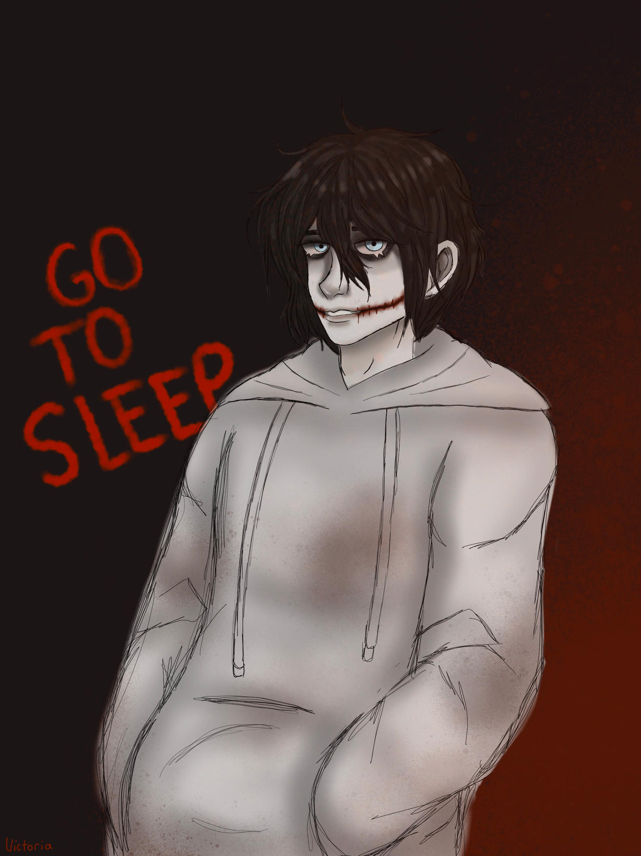 Jeff The Killer Fanart By Missalicetori On DeviantArt Jeff the killer fanart by missalicetori on deviantart