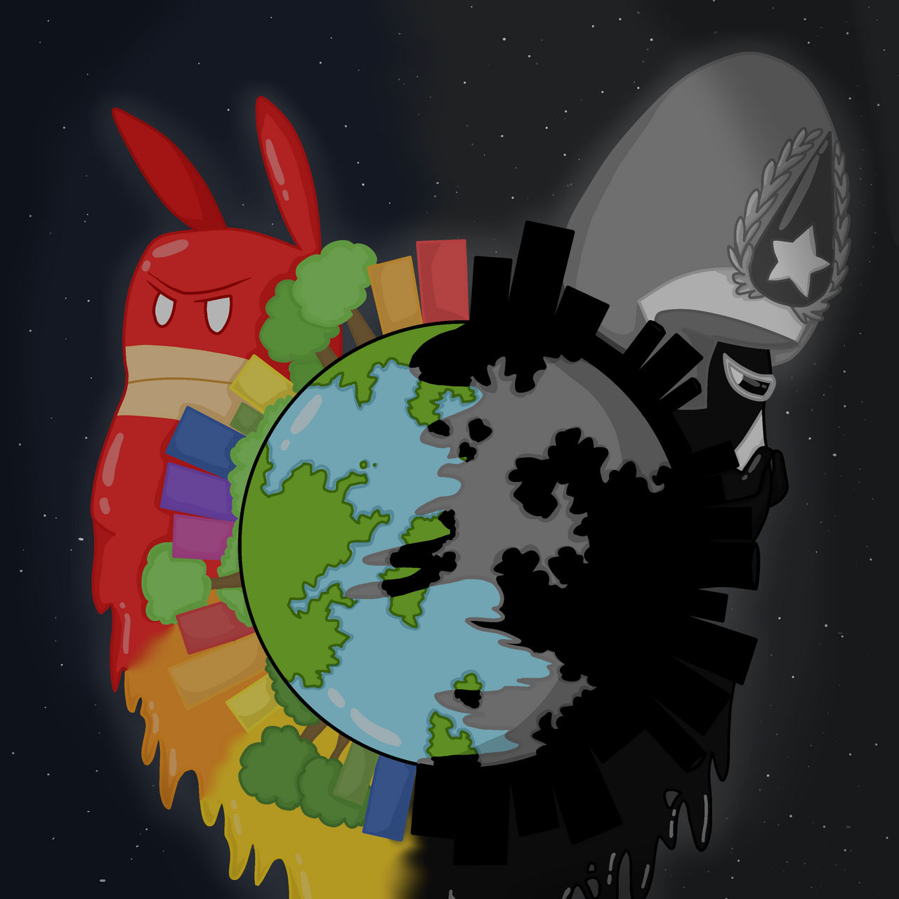 Color war by Fabulous3333 on DeviantArt