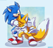 Movie Sonic and Movie Tails