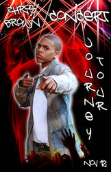 chris Brown concert ad