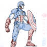 Captain America-sketch n psd'ed