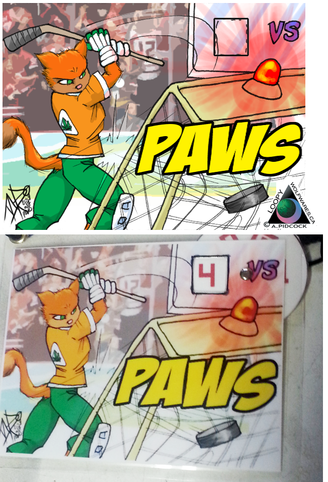 Paws Action Badge