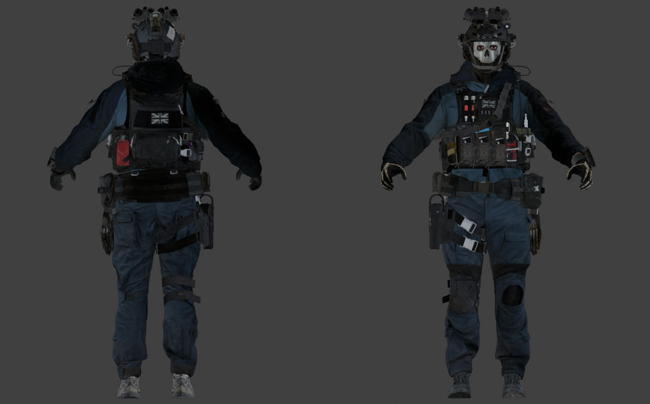 CALL OF DUTY Ghost Nightwar Outfit by CoraxNexus on DeviantArt