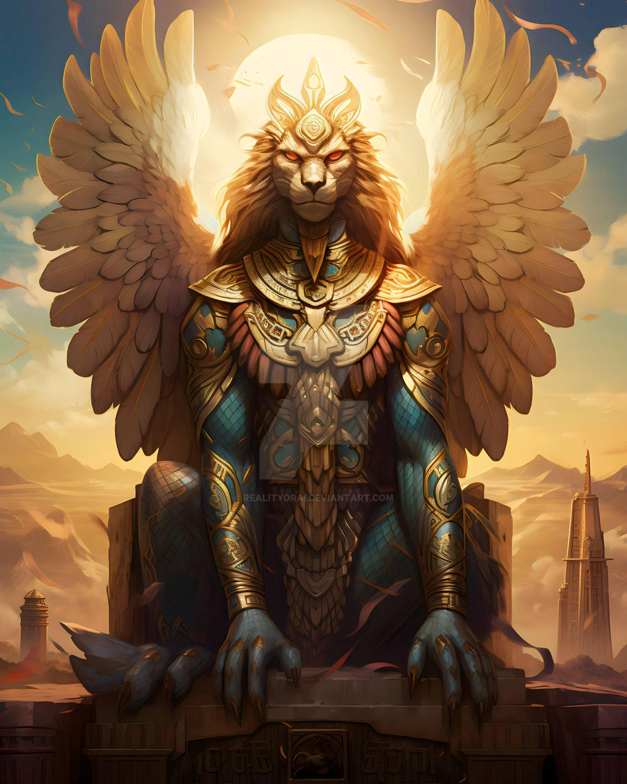 Spinx Deviantart The Sphinx Enigma 4K by RealityorAI on DeviantArt