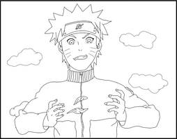 Naruto Wind Style Line-Art