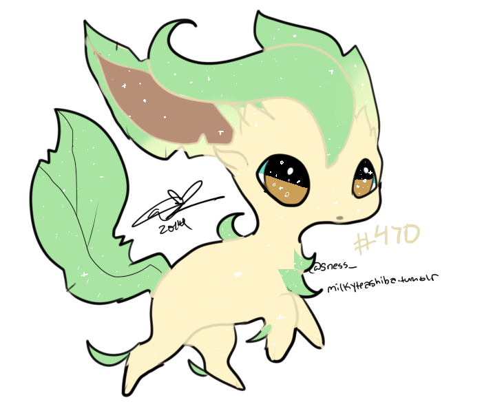 Leafeon sparklie