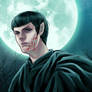 Star trek-Spock in dark