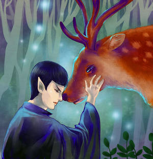 Star trek-Spock and deer