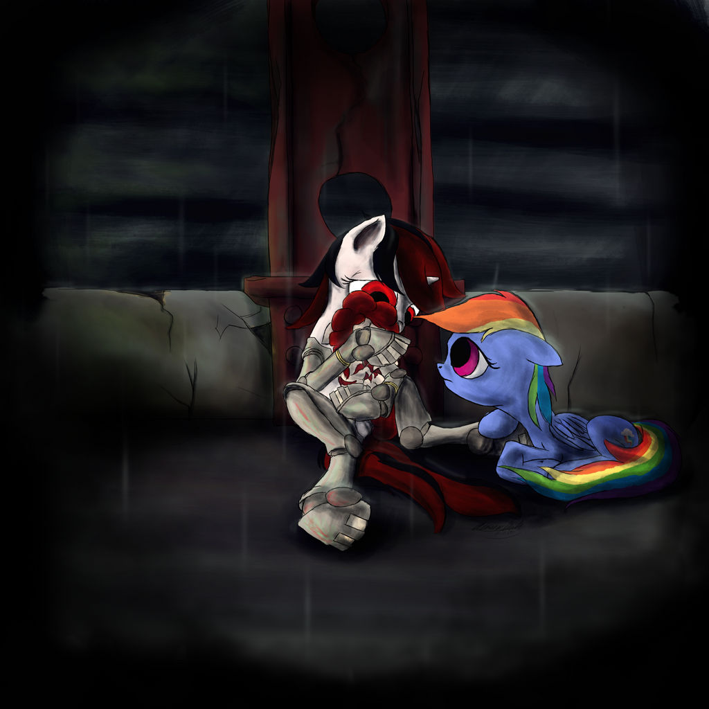 To Cradle an Immortal Death Filly by AaronMk