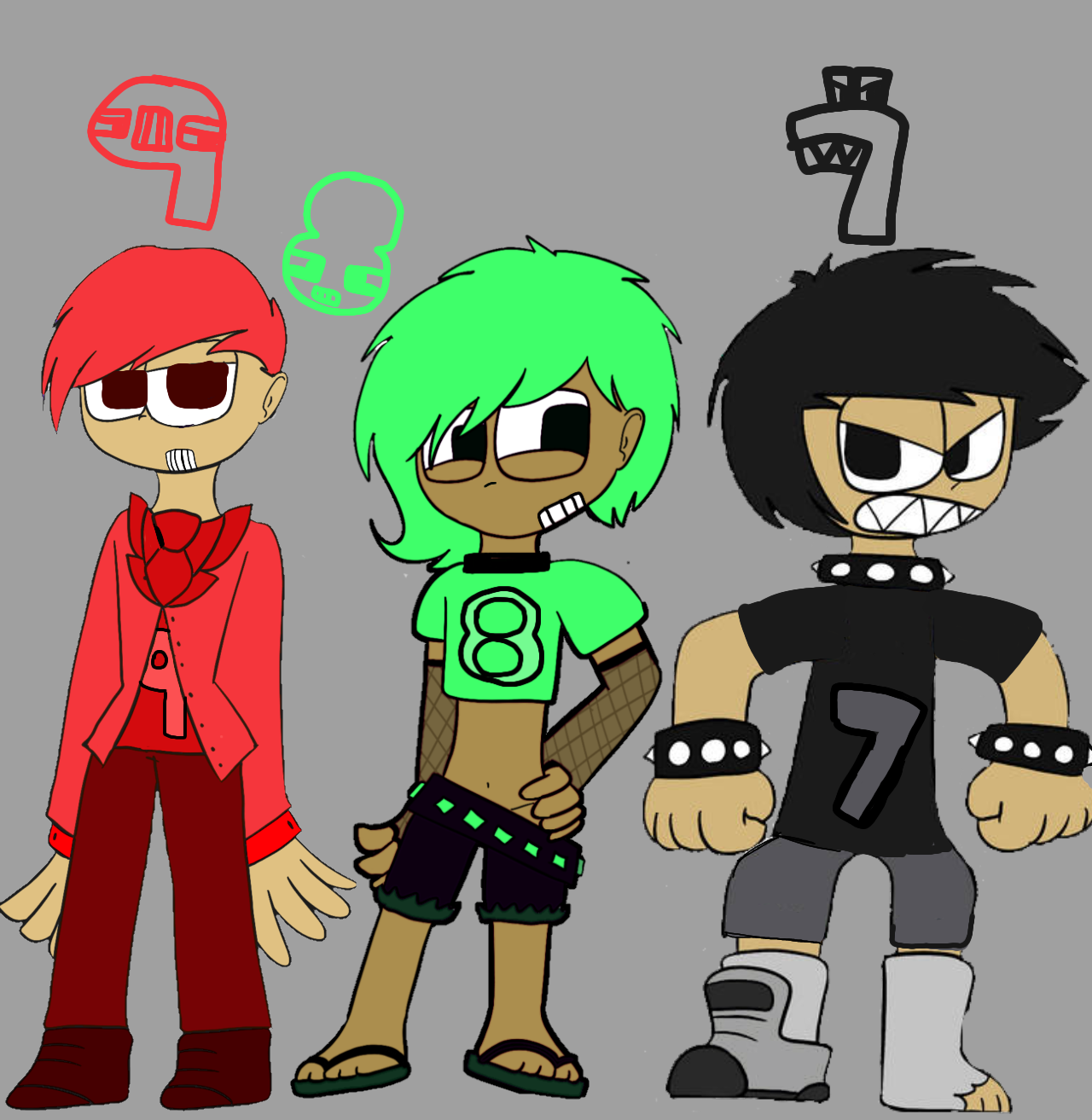 Number Lore Rabbit Humans Number Lore Humanised Version Part 1 by ArtAnimations666 on DeviantArt