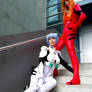 Asuka and Rei Cosplay