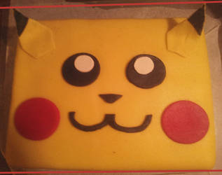 Pikachu Cake