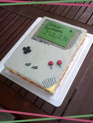 Gameboy cake