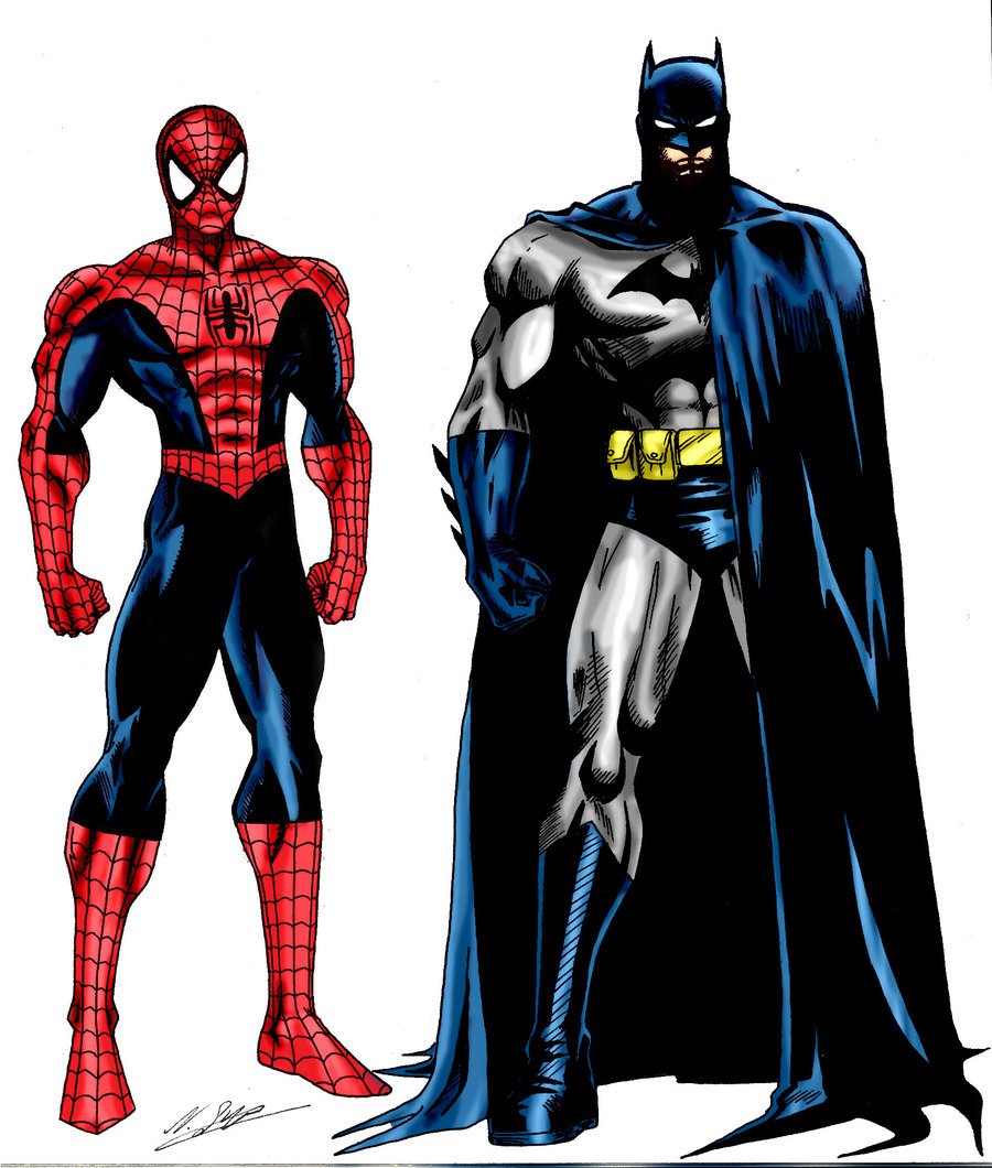 Spider-Man and Batman (Teamed Up) by CyberMan001 on DeviantArt