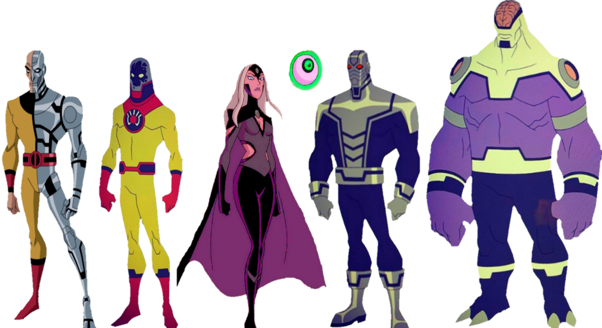 The Fatal Five by CyberMan001 on DeviantArt