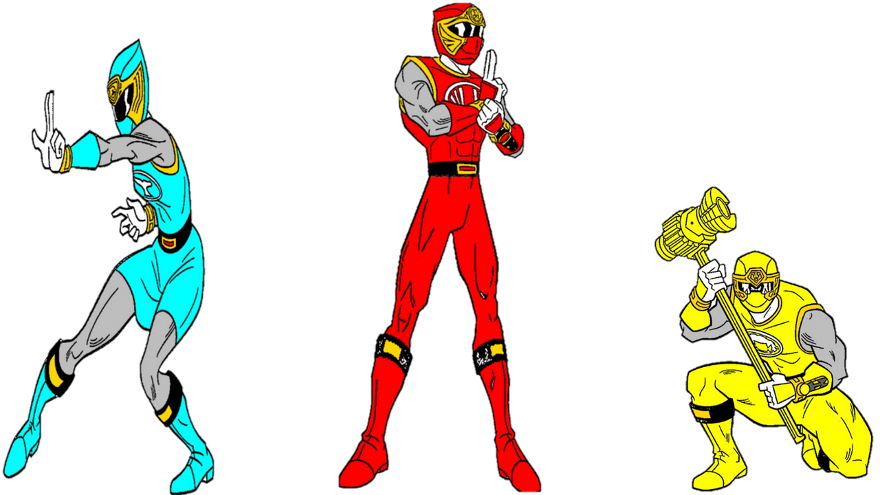 Dnd Ninja Ranger The Ninja Rangers (Power Rangers Ninja Storm) by CyberMan001 on DeviantArt