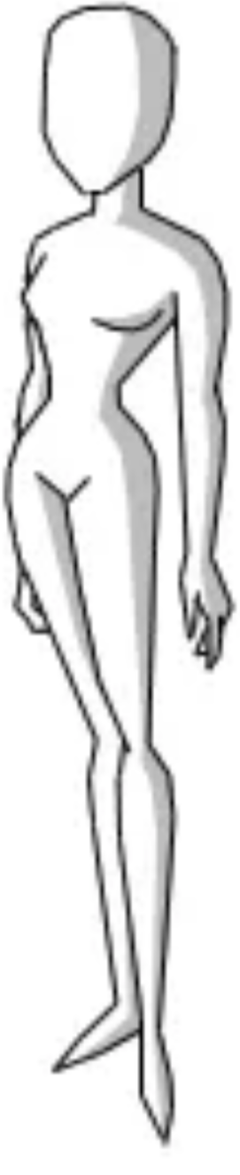 Deviantart Female Template DCAU Teenage Female Template by CyberMan001 on DeviantArt