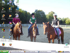 Me My Horse Skye And Friends