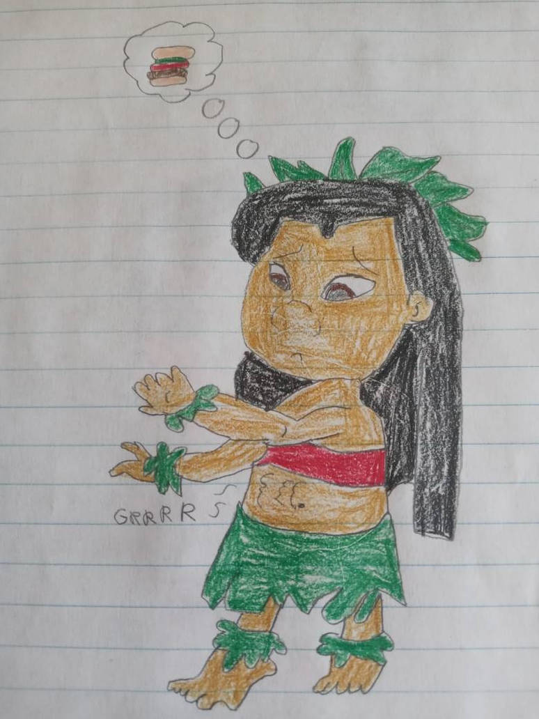 Hungry Hula Dancing Lilo by Benny49 on DeviantArt