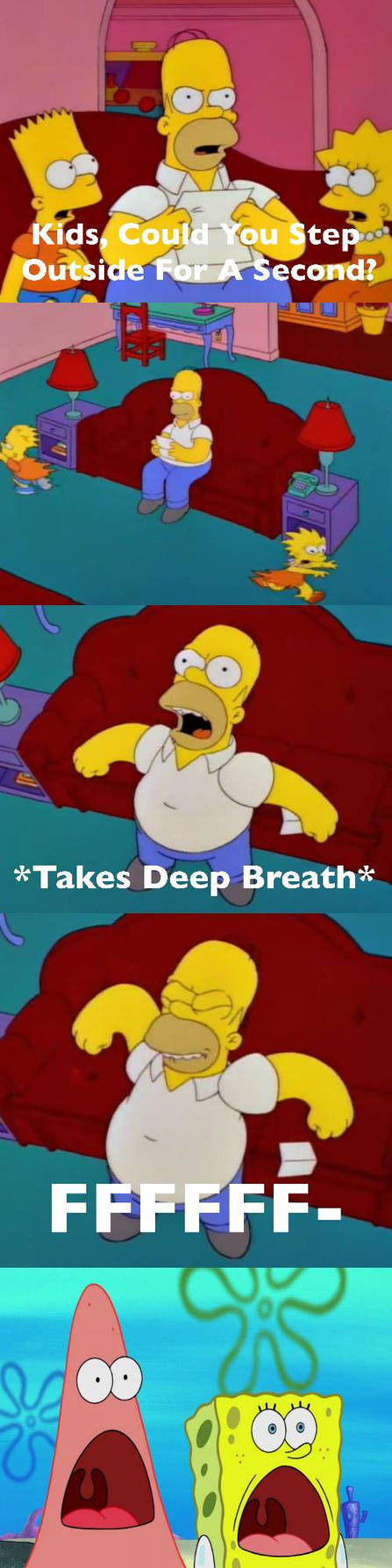 Why does Level FUN =) have pictures of Homer Simpson and Spongebob