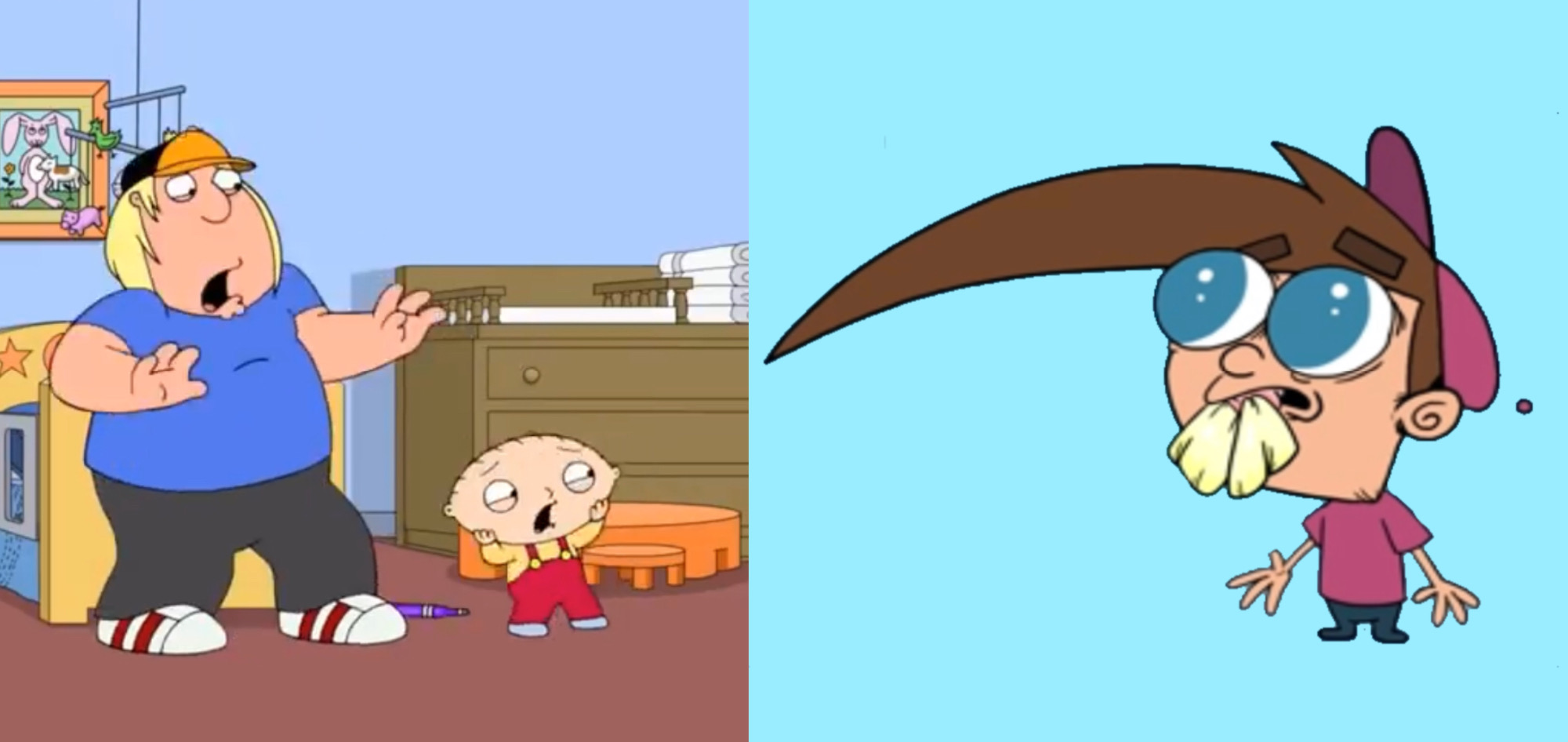 Scared Stewy Stewie Griffin Scared