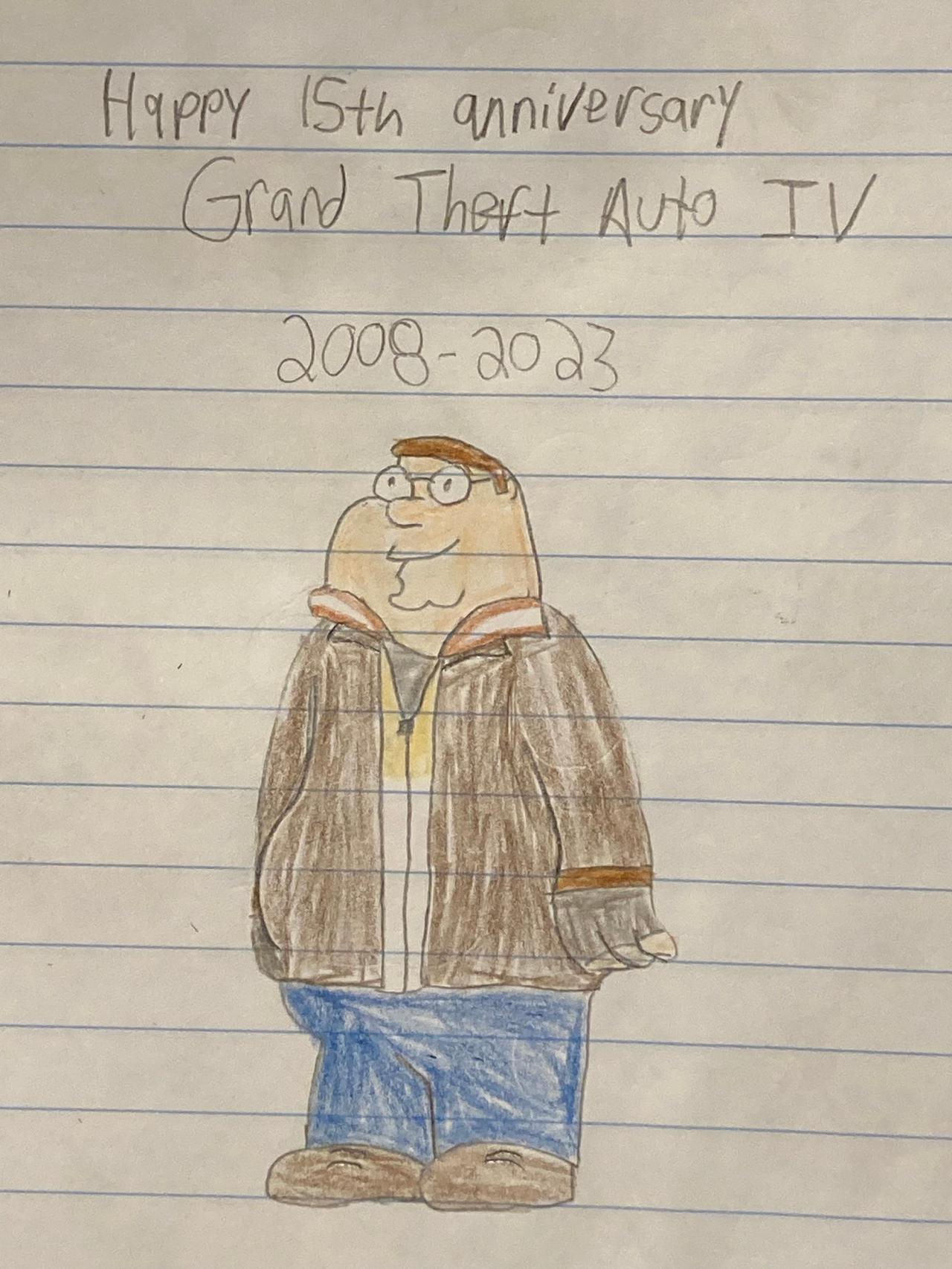 Peter Griffin as Niko Bellic by Benny49 on DeviantArt