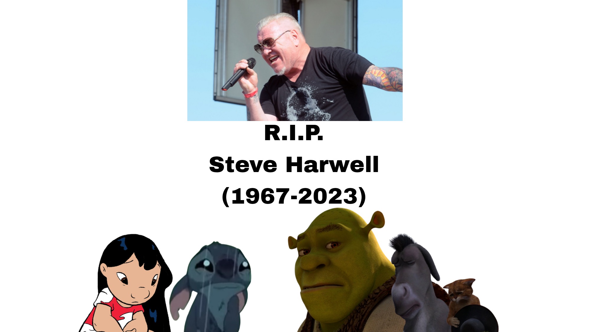 Rip Steve harwell so sad shrek - BiliBili