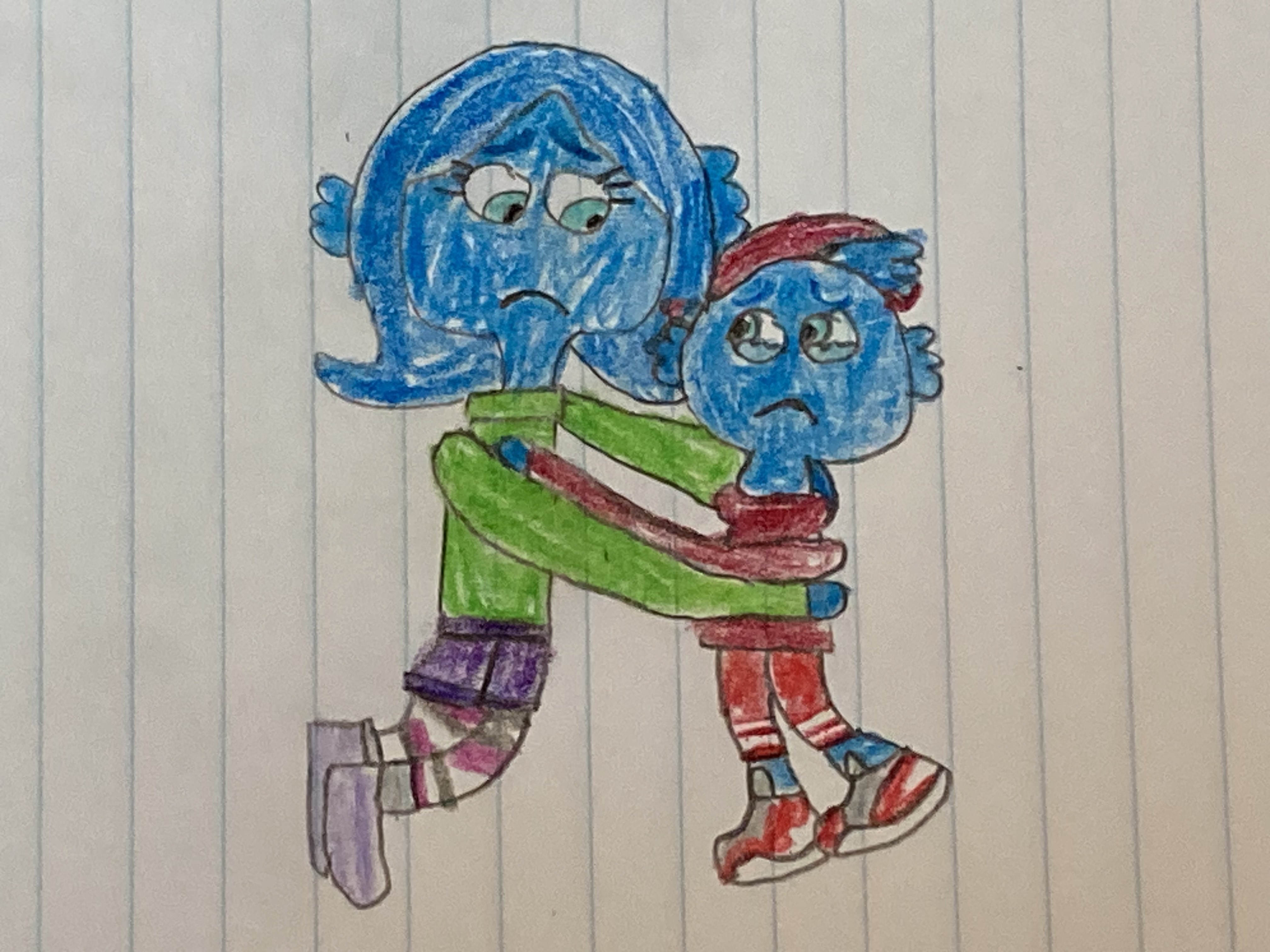 Ruby Comforting Sam by Benny49 on DeviantArt