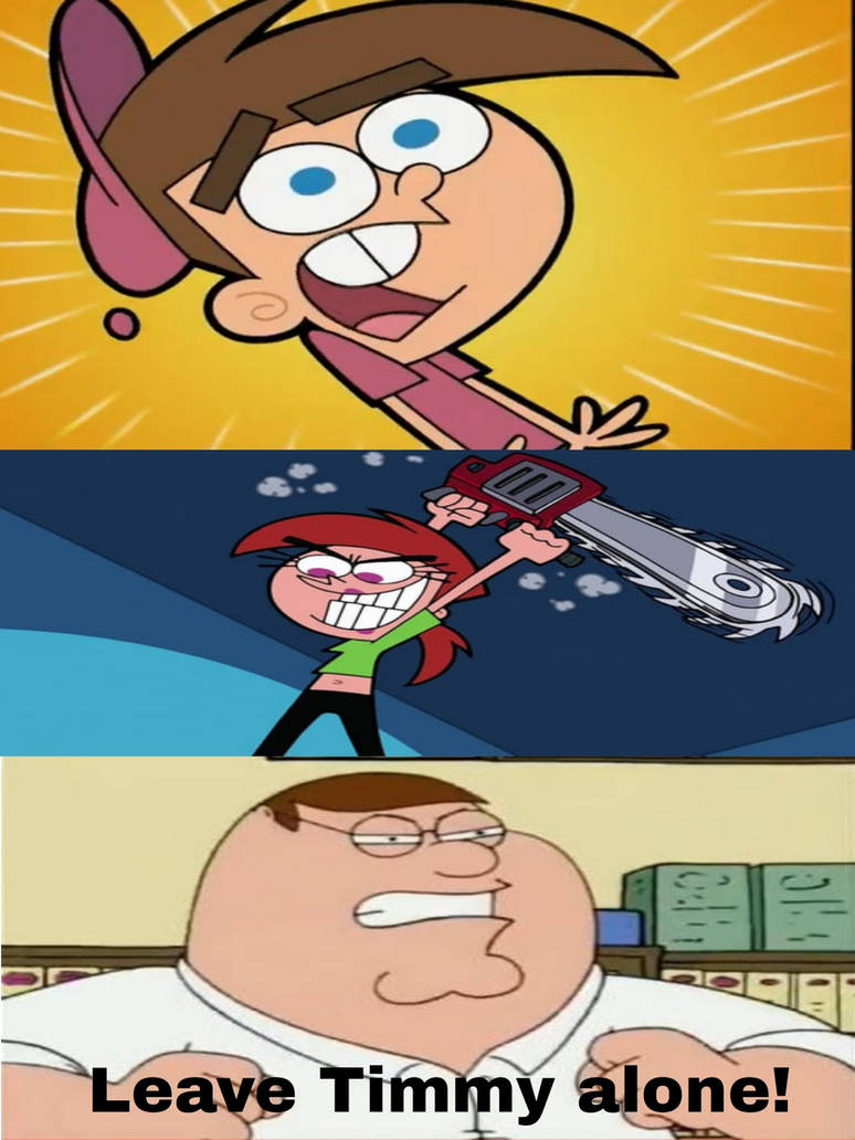 Peter Timmy Peter Griffin Protects Timmy Turner From Vicky by Benny49 on DeviantArt