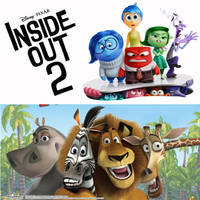 Madagascar Gang Excited for Inside Out 2