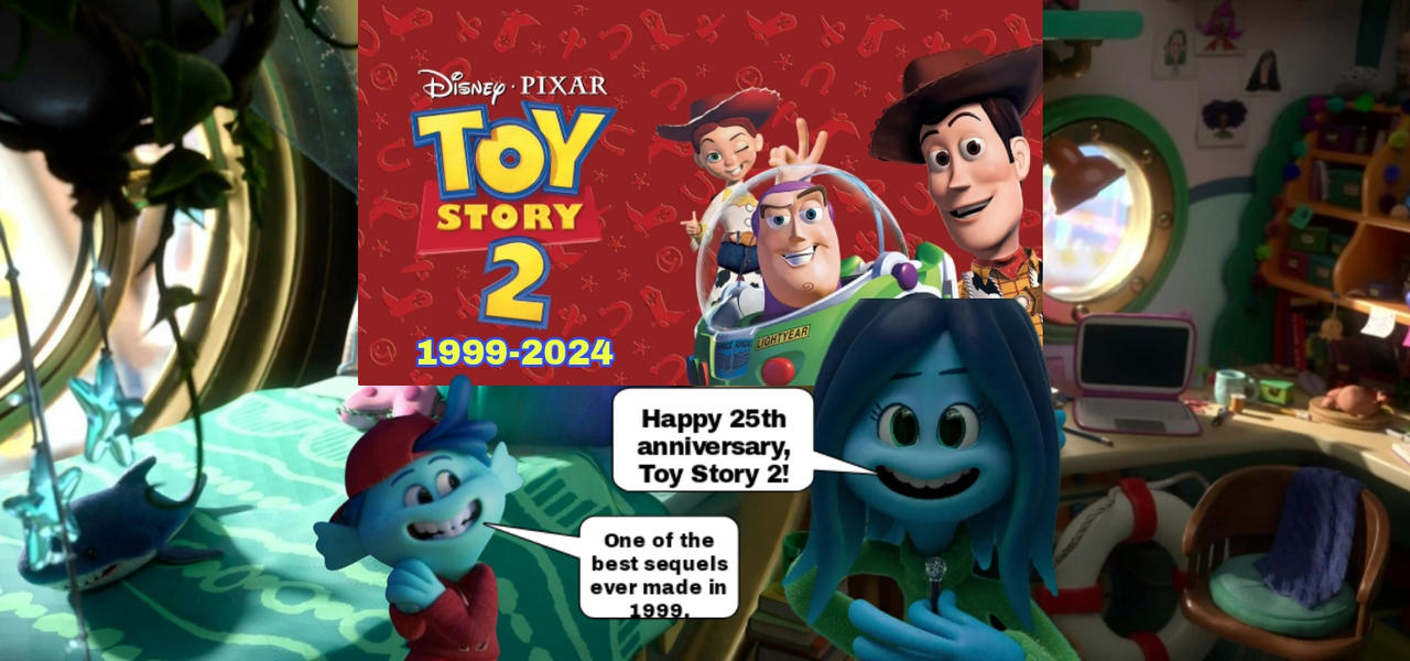 Ruby and Sam Gillman Celebrate Toy Story 2 by Benny49 on DeviantArt