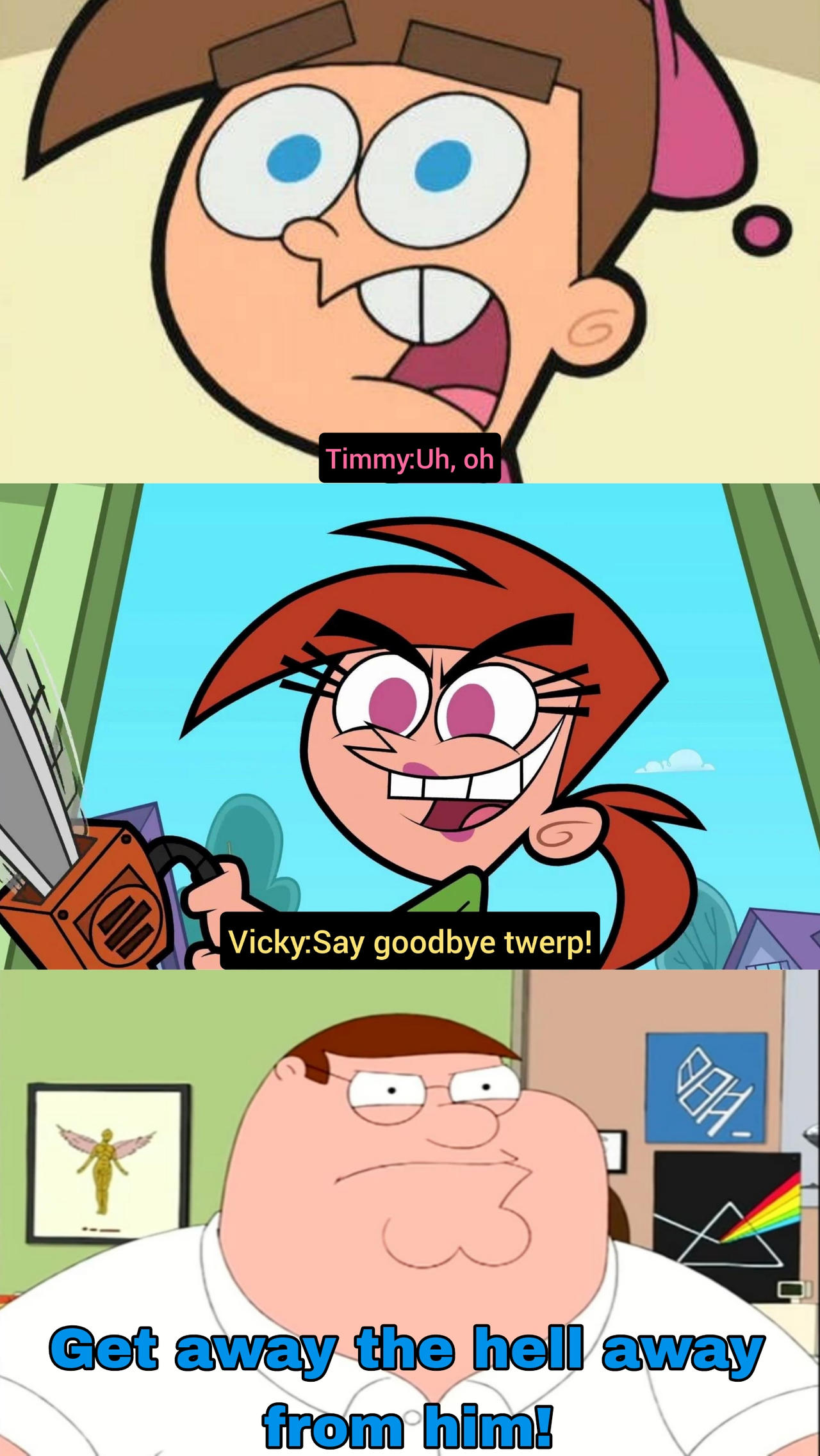 Peter Timmy Peter Protects Timmy from Vicky by Benny49 on DeviantArt