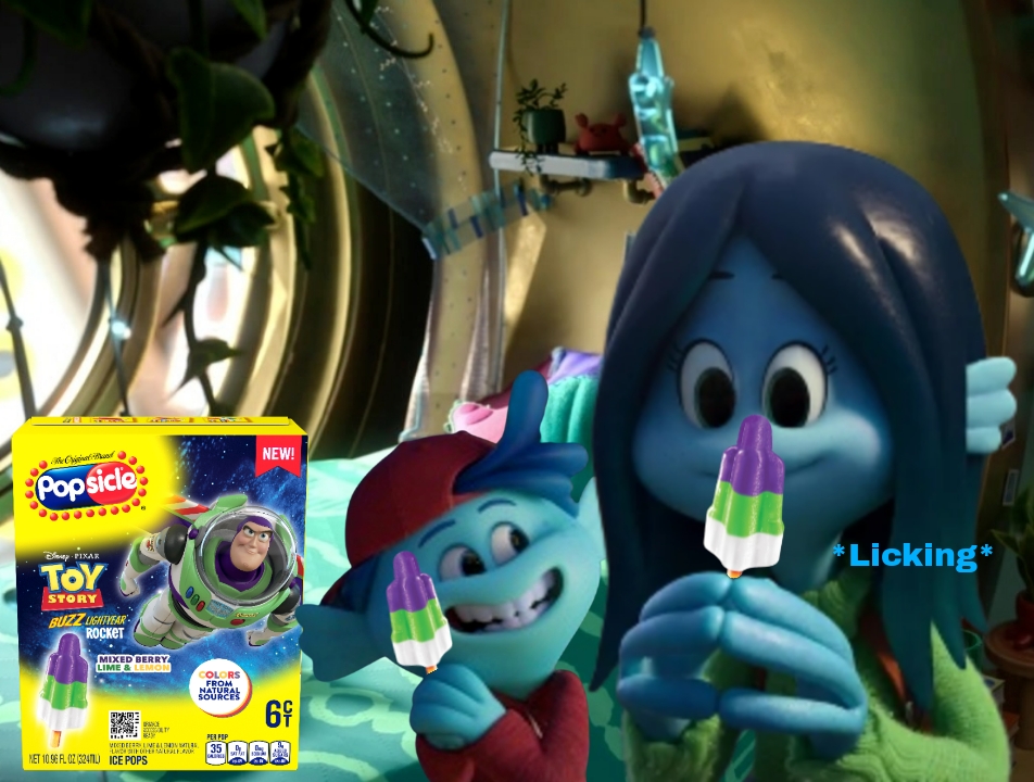 Ruby and Sam Eats Buzz Lightyear Rockets Popsicles by Benny49 on DeviantArt