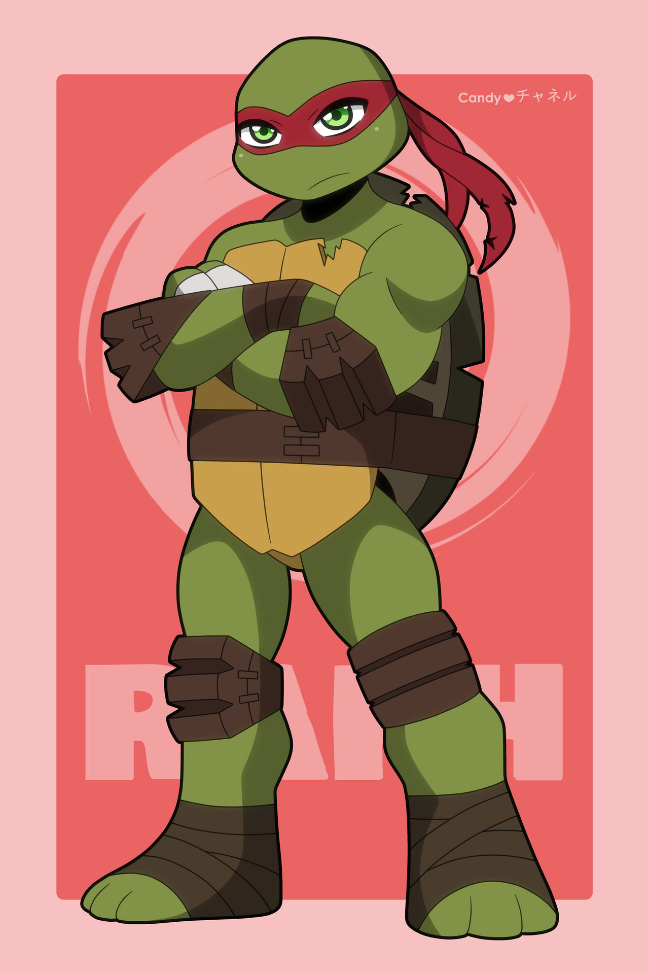 Too Raph TMNT 2012 - Raph by candy-channeru on DeviantArt