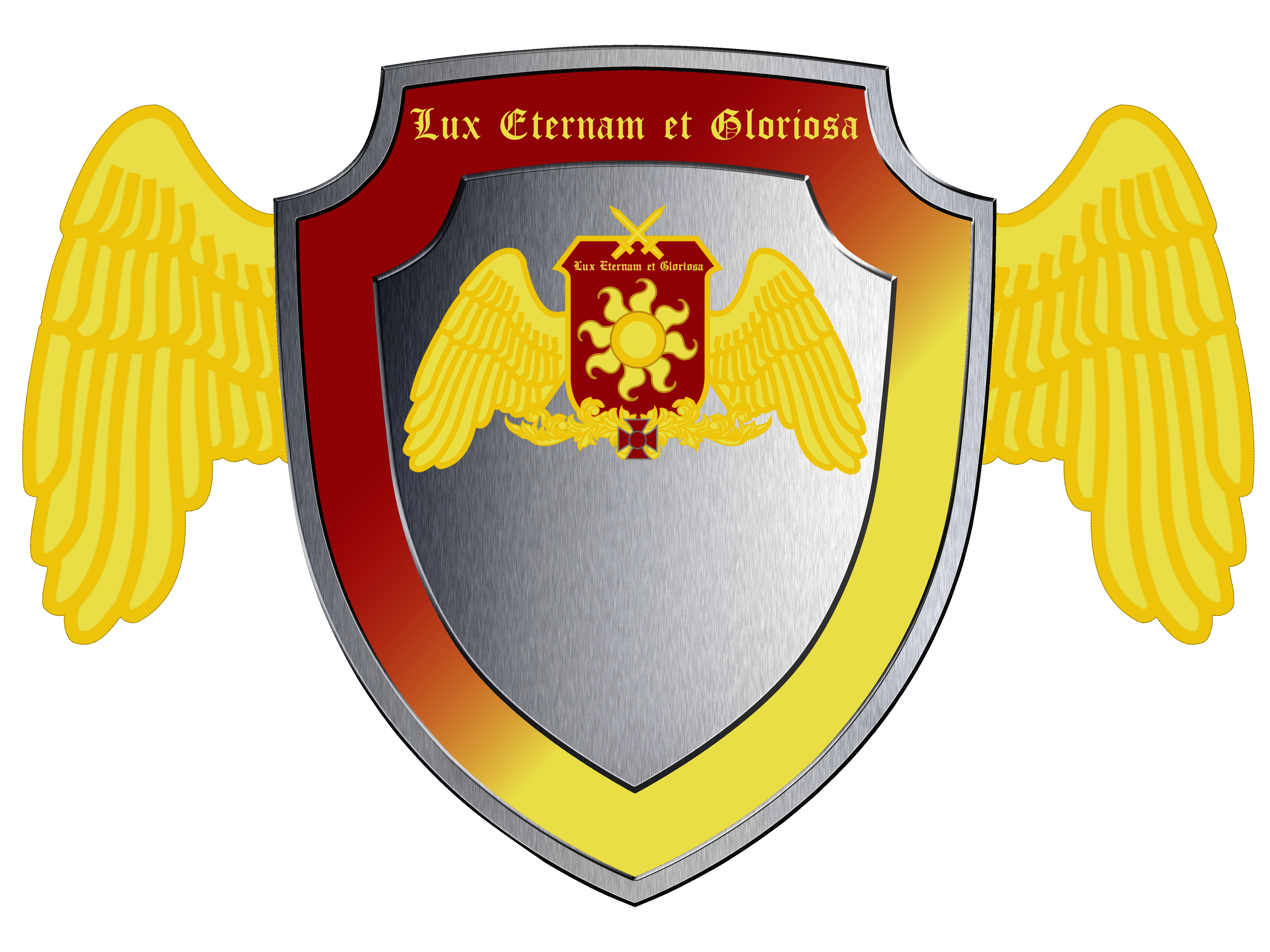 Shield of Honor -Lux Eternam et Gloriosa TEXT WING