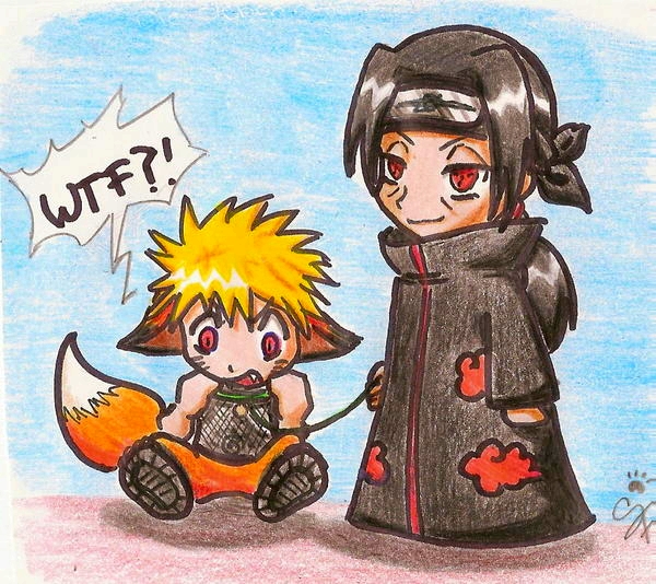 Itachibi and Naruchibi