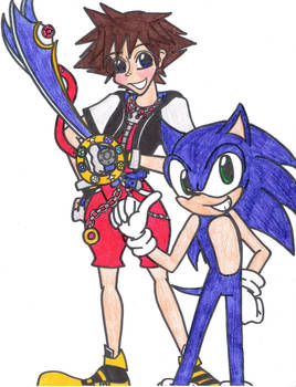 Sora and Sonic