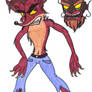 Evil Crash and Uka Uka