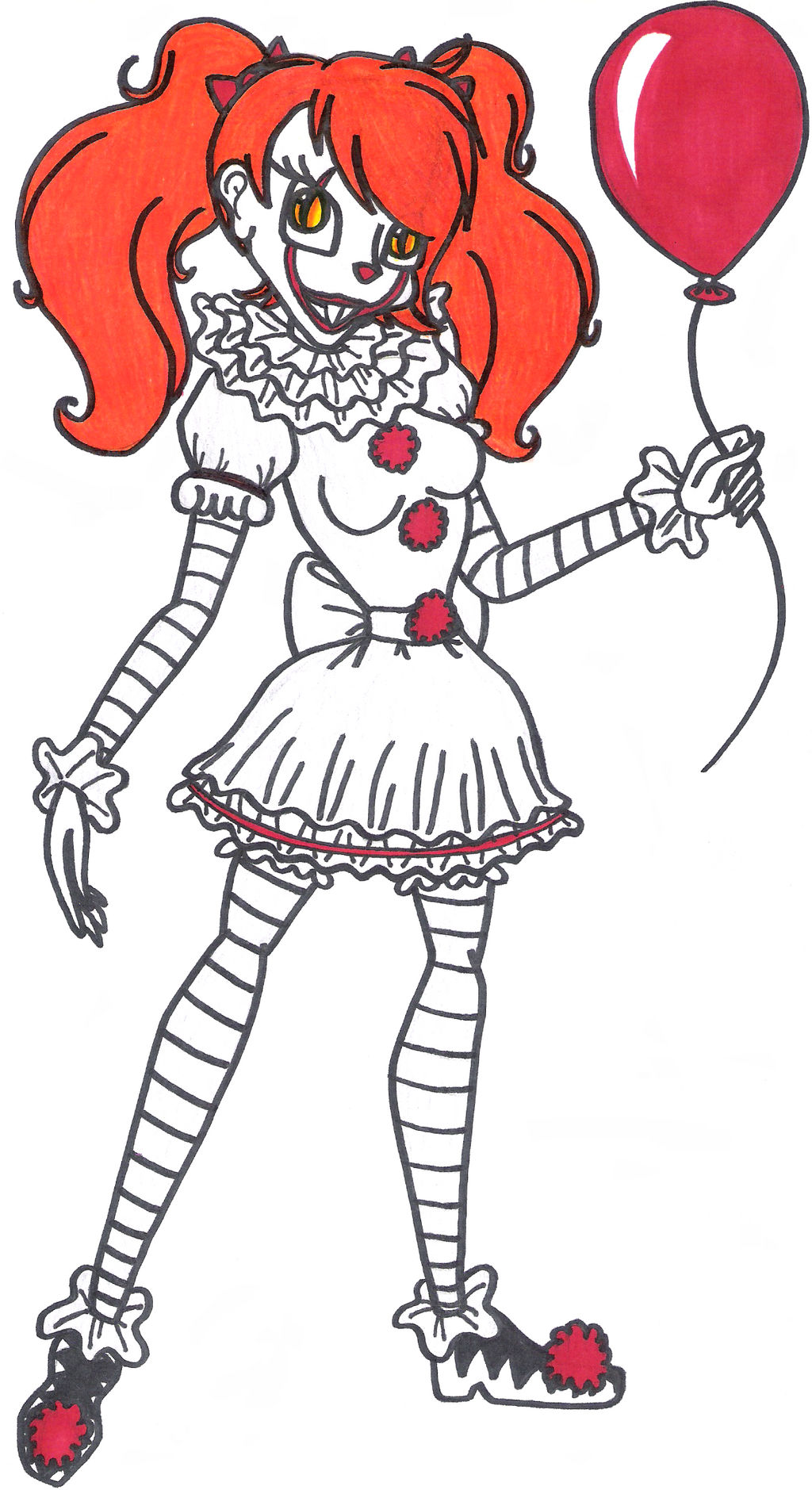 Female Pennywise By Ssl13 On Deviantart