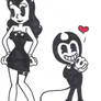 Bendy and Alice Angel