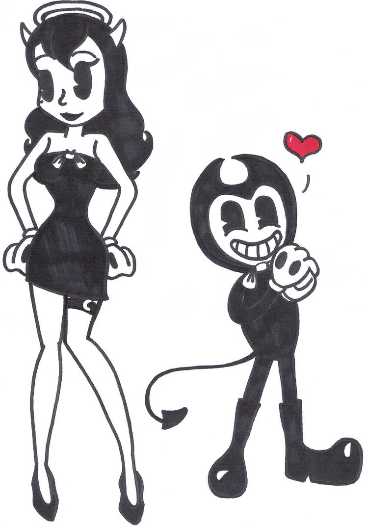 Bendy and Alice Angel by SSL13 on DeviantArt