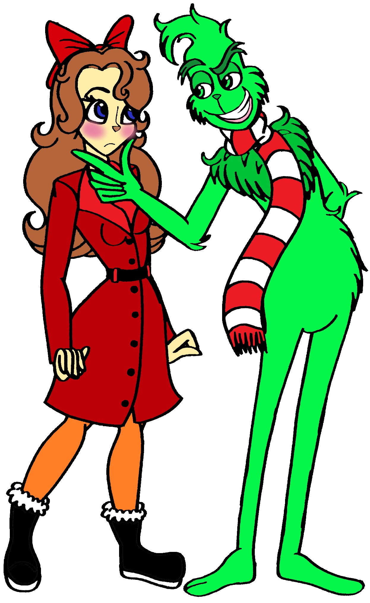 The Grinch and Martha May by SSL13 on DeviantArt