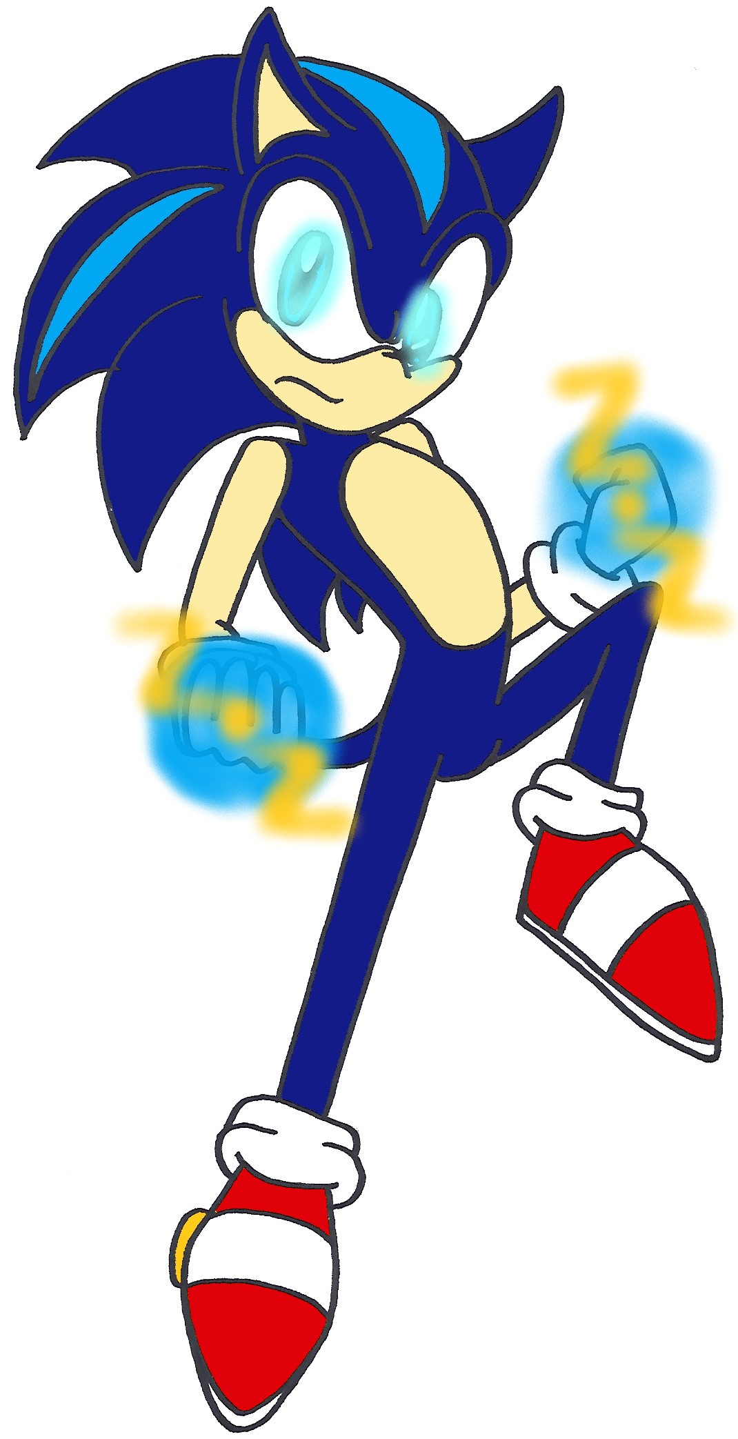 Sonic darkspine by lissfreeangel on DeviantArt