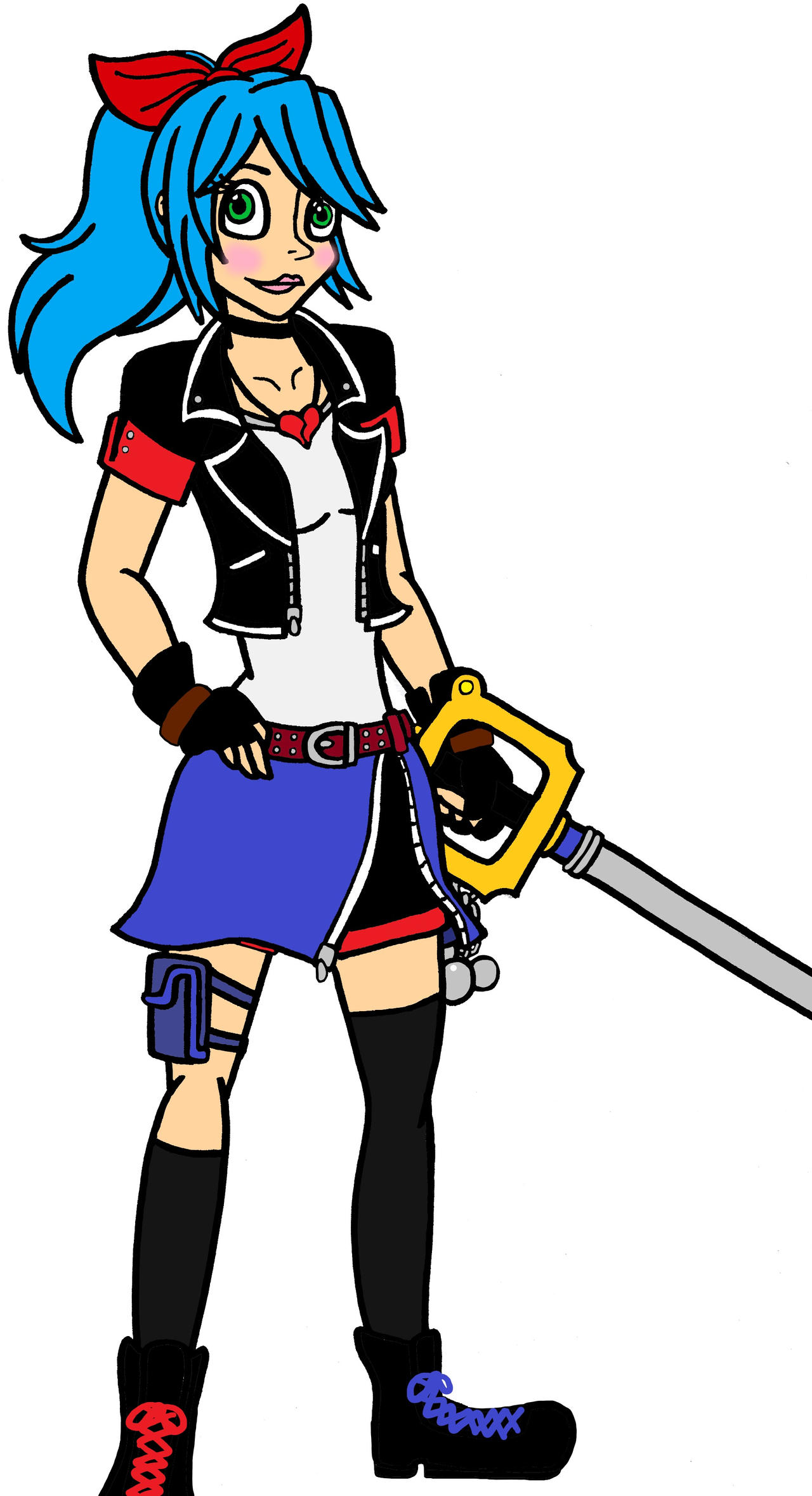 Ssl13 Amikai in KH2 Attire by SSL13 on DeviantArt